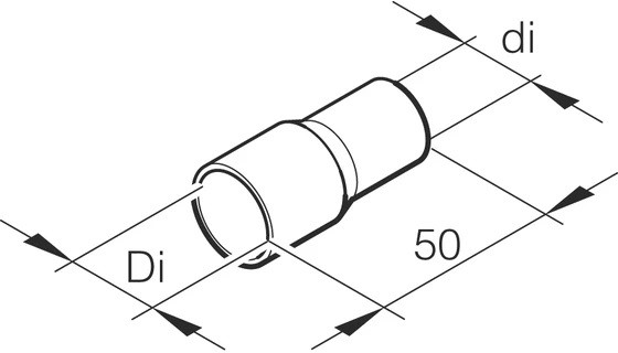 Переходник пластиковый 20 х 18  L 60 мм HYDRONIC купить в Кирове